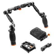 Bright Tangerine LeftField 3 KASBAH System - Shoulder Pad + 15mm LWS/19mm Handle Kit