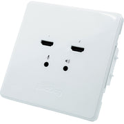 BirdDog Wallplate Dual Output (Note: Does Not Currently Decode NDI HX|HX2|HX3 Feeds)