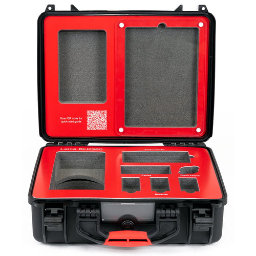 HPRC 2460 Hard Case for Leica BLK360 Scanner & Accessories (Black)