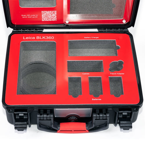 HPRC 2460 Hard Case for Leica BLK360 Scanner & Accessories (Black)