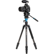 Benro Aero 2 PRO Carbon Fiber Travel Video Tripod with Twist Locks