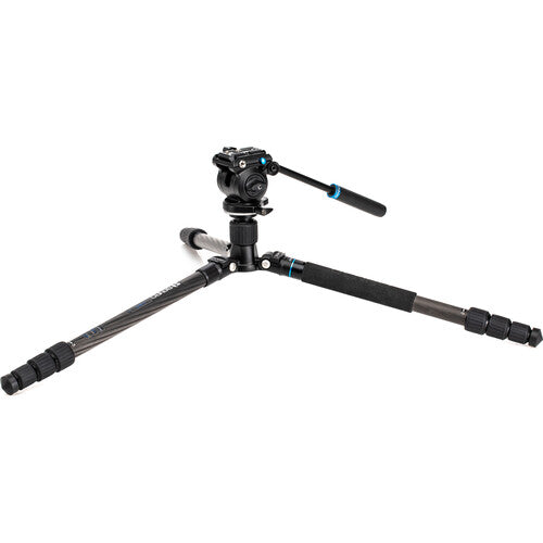 Benro Aero 2 PRO Carbon Fiber Travel Video Tripod with Twist Locks