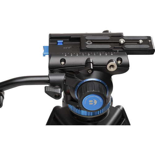 Benro C373F Carbon Fiber Single-Tube Tripod with S8Pro Fluid Video Head