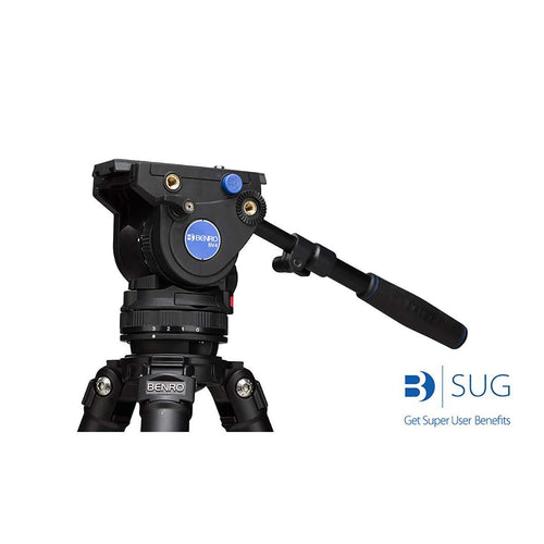 Benro C373F Series 3 Carbon Fiber Video Tripod and BV4 Head