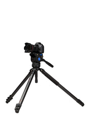 Benro C373F Series 3 Carbon Fiber Video Tripod and BV4 Head
