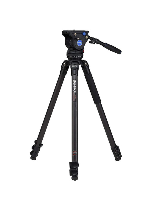 Benro C373F Series 3 Carbon Fiber Video Tripod and BV4 Head