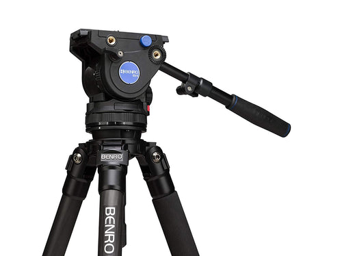 Benro C373F Series 3 Carbon Fiber Video Tripod and BV4 Head
