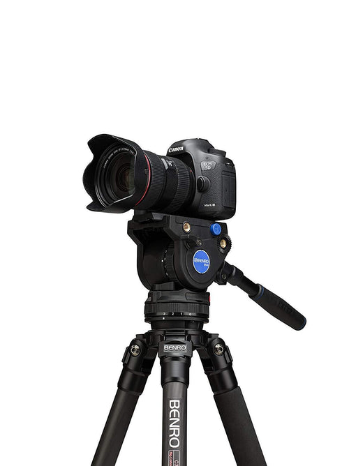 Benro C373F Series 3 Carbon Fiber Video Tripod and BV4 Head
