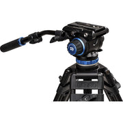 Benro C3883 Reverse-Folding Carbon Fiber Travel Tripod with S6Pro Fluid Video Head