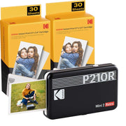 Kodak Instant Mini 2 Retro Cartridge Bundle -  Black