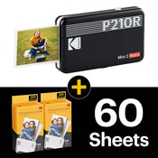 Kodak Instant Mini 2 Retro Cartridge Bundle -  White