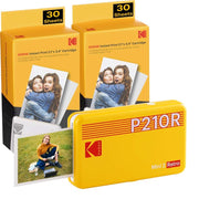 Kodak Instant Camera Mini Shot 2 Retro Cartridge Bundle - Yellow