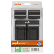 Jupio Kit: 2 x Fuji NP-W235 2300mAh Batteries + USB Duo Charger