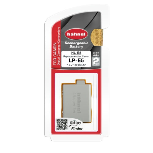 Hahnel LP-E5 1000mAh 7.4V Battery for Canon