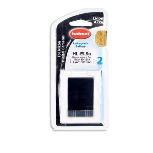 Hahnel EN-EL9a 1080mAh 7.4V Battery for Nikon