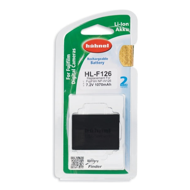 Hahnel NP-W126 1070mAh 7.2V Battery for Fuji