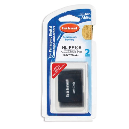 Hahnel DMW-BCF10E 750mAh 3.6V Battery for Panasonic