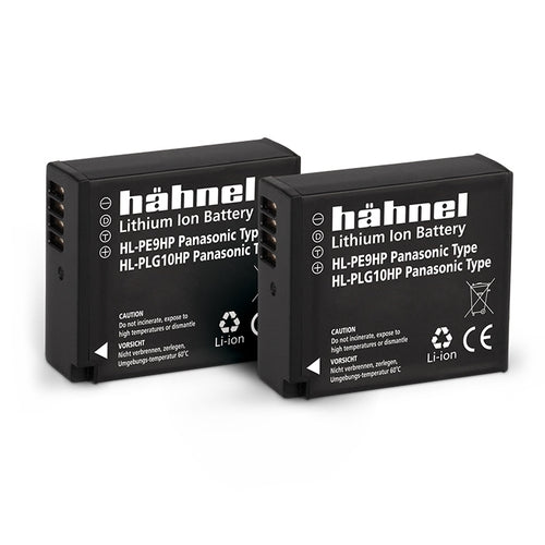 Hahnel Digital Still battery HL-PLG10HP Twin Pack for Pana 1000mAh 7.2V