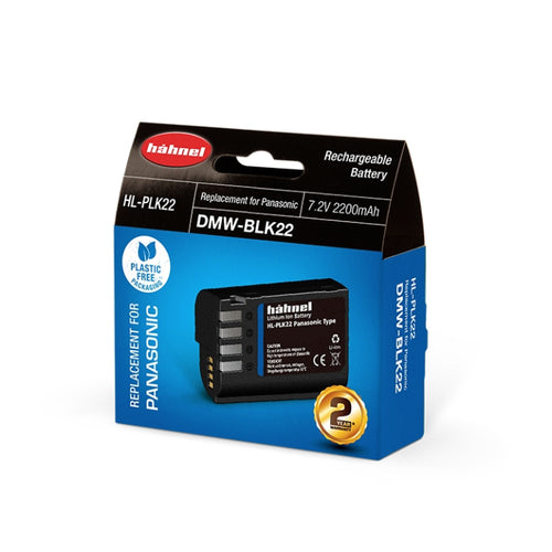 Hahnel Digital Still Battery Panasonic DMW-PLK22 2250 mAh 7.2V