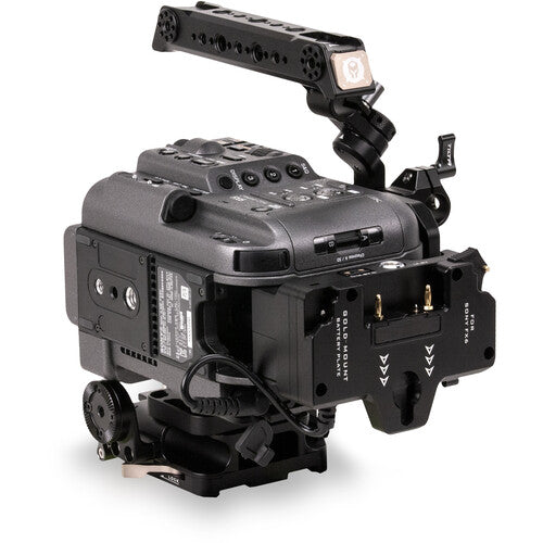 Tilta Camera Cage for Sony FX6 Vertical Mounting Kit - Gold Mount