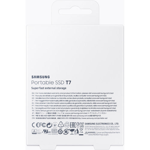 Samsung  T7 Gray Portable SSD 1TB