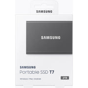 Samsung  T7 Gray Portable SSD 2TB