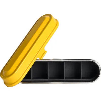 Kodak Steel 135 Film Case - Yellow / Silver
