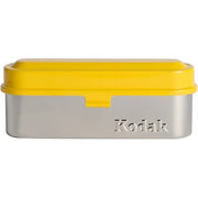 Kodak Steel 135 Film Case - Yellow / Silver