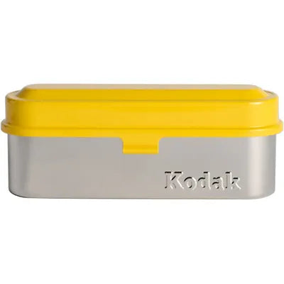 Kodak Steel 135 Film Case - Yellow / Silver