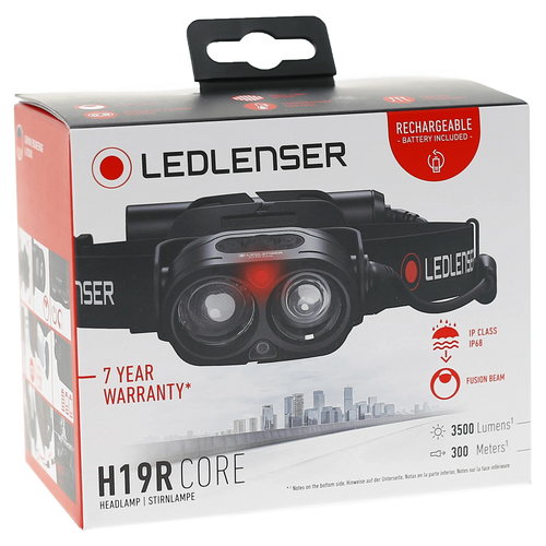 LEDLENSER H19R Core Rechargeable LED Headlamp