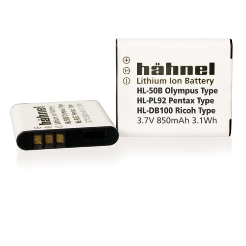 Hahnel D-Li92 850mAh 3.7V Battery for Pentax