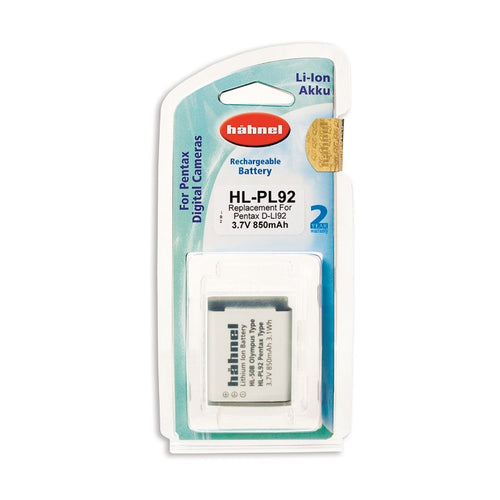 Hahnel D-Li92 850mAh 3.7V Battery for Pentax