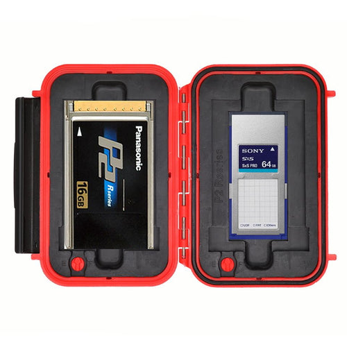 HPRC 1300 - SXS PRO/P2 MEMORY CARD HOLDER - RED