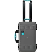 HPRC 2550W - Wheeled Hard Case + Second Skin Liner & Divider Kit (GREY/TURQUOISE)