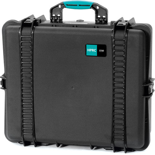 HPRC 2700 - Hard Resin Case Empty (Black) with Blue Trim