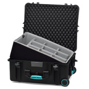 HPRC 2700W - Hard Case with Wheels & Second Skin Divider (Black)