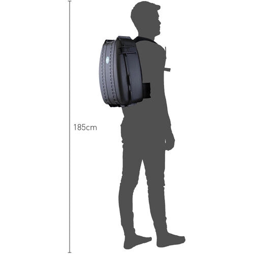 HPRC 3500 - Hard Case Backpack with Cubed Foam (Black)