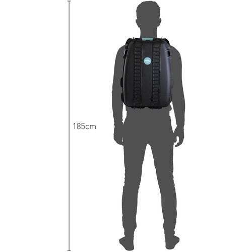 HPRC 3500 - Hard Case Backpack with Cubed Foam (Black)