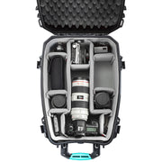 HPRC 3600 - Hard Case Backpack with Second Skin Liner & Dividers - Blue / Black