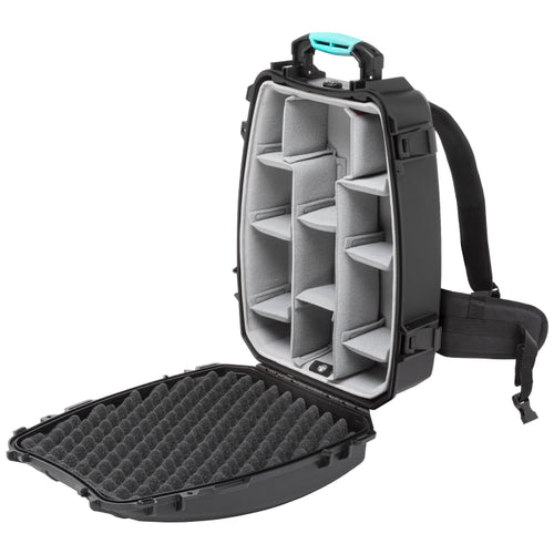 HPRC 3600 - Hard Case Backpack with Second Skin Liner & Dividers - Blue / Black