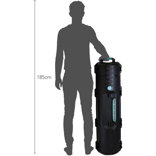 HPRC 6400W - Wheeled Hard Case with Foam for Tripod (Black)