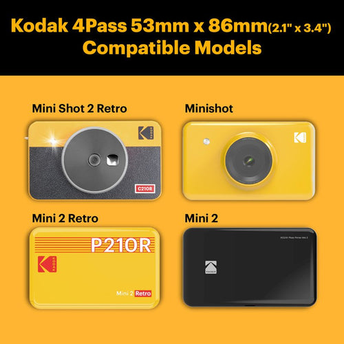 Kodak Instant 2.1'X3.4' Camera Cartridge 30 Sheets