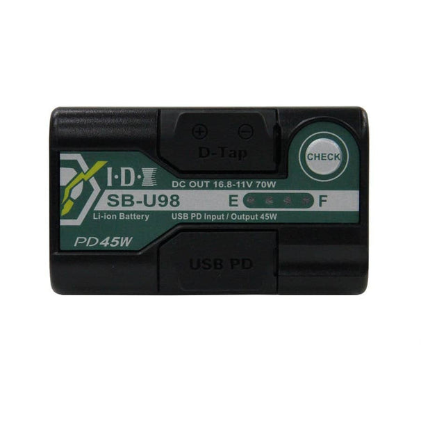 IDX SB-U98PD 96Wh 14.4V / 6.6Ah Lithium ion Battery for BP-U type