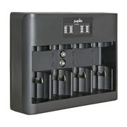 Jupio All-In-One (AA/AAA/C/D/9V) USB Charger & LCD Screen