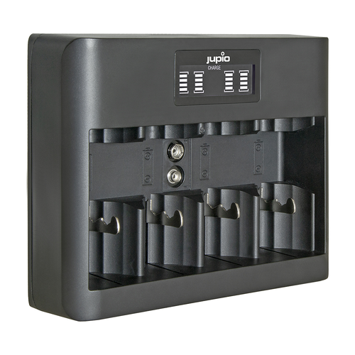 Jupio All-In-One (AA/AAA/C/D/9V) USB Charger & LCD Screen