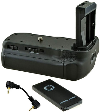 Jupio Battery Grip Canon 800D with Remote & AA Cylinder