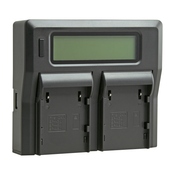 Jupio Dedicated Duo Charger with LCD for Canon BP-A30/BP-A60 Batteries