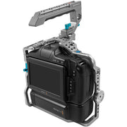 Kondor Blue BMPCC 6K Pro Battery Grip Cage with Top Handle (Space Gray)