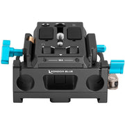 Kondor Blue 15mm LWS Arri/501 Side Loading Baseplate for Red Komodo BMPCC & Mirrorless (Black)