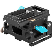 Kondor Blue 15mm LWS Arri/501 Side Loading Baseplate for Red Komodo BMPCC & Mirrorless (Black)
